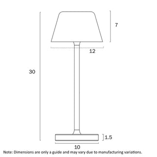 BRIANA RECHARGEABLE TABLE LAMP