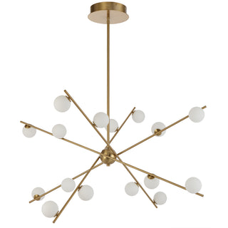 CAPTIVA 16 LIGHT PENDANT - ANTIQUE GOLD