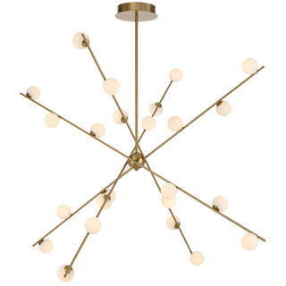 CAPTIVA 24 LIGHT PENDANT - ANTIQUE GOLD