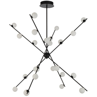 CAPTIVA 24 LIGHT PENDANT - BLACK