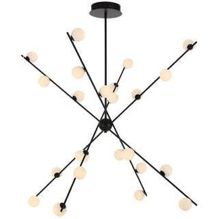 CAPTIVA 24 LIGHT PENDANT - BLACK