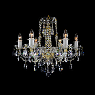 Asfour Czech Crystal 6-Light Maria Chandelier