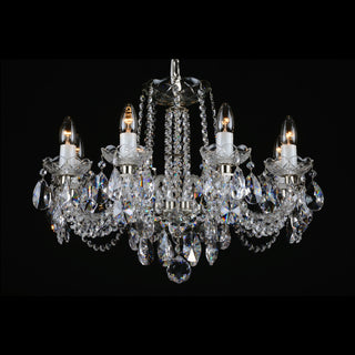 Asfour Czech Crystal 8-Light Chandelier