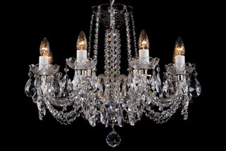 Australian Supplier of Preciosa Chech Crystal Chandeliers In Melbourne | Australia Wide Delivery dining room 6 Light crystal chandelier lighting, swarovski crystal chandeliers