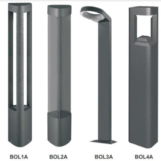 CLA BOL Exterior LED surface mounted bollard lights IP54