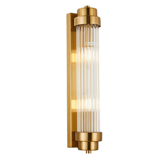 CLA VARILLAS: Interior Up/Down Clear Glass Rod Wall Lights