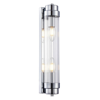 CLA VARILLAS: Interior Up/Down Clear Glass Rod Wall Lights