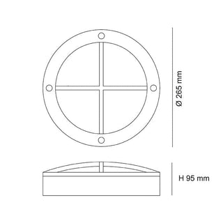 Trooper Commercial Exterior LED Bunker Light