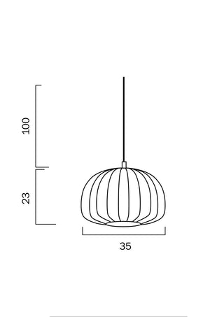 Coote 35cm Pendant