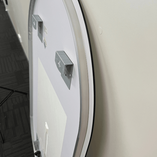 100x50cm Oval Frameless LED Mirror