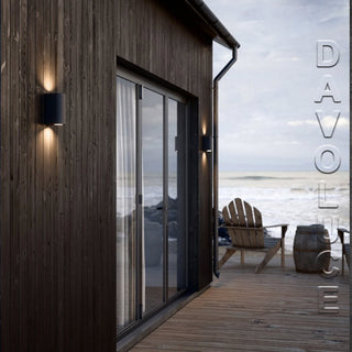 Canto Maxi 2 Wall Light has a minimalist design which makes the lamp both decorative and sculptural. We have one of the largest selection of exterior up and down wall lights in Australia. Outdoor brass up & down wall lights.  Architectural external light