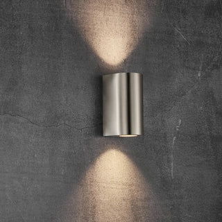 Nordlux Canto Maxi 2 Wall Light has a minimalist design which makes the lamp both decorative and sculptural. We have one of the largest selection of exterior up and down wall lights in Australia. Outdoor brass up & down wall lights.  Architectural external light