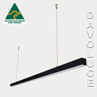 Looking for a Linear Pendant Lighting? Select the Linear 30, a custom made slimline sleek profile available in continuous lengths up to 3 meters. 