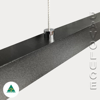 Looking for a Linear Pendant Lighting? Select the Linear 30, a custom made slimline sleek profile available in continuous lengths up to 3 meters. 