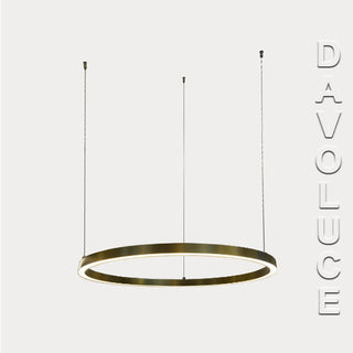 Contessa Lighting Saturn Nimbus LED Ring Pendant | Davoluce Lighting