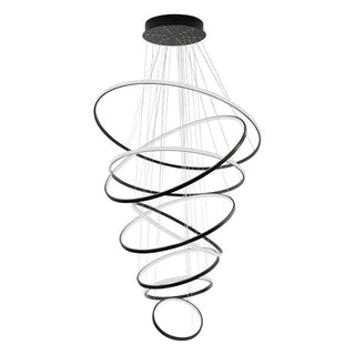 VENCHA Crown 8 ring LED Pendant } Davoluce Lighting