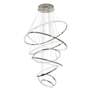 VENCHA Crown 8 ring LED Pendant } Davoluce Lighting