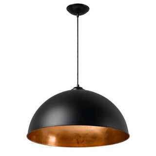 D06686 P1BGM - Miriam Black Copper Leaf Pendant Ceiling Light, Forchini PD-1 Pendant Light Black / Copper, Copper leaf pendant light, dining room pendant lights Perth, Brisbane, Adelaide, Sydney, Melbourne. davolucelighting.com.au