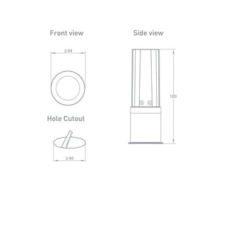 Brightgreen D700.MINI, Recessed light, 9W power usage, PHASE driver, 0.9 driver power factor, 70,000 hrs lifetime, 7-YEAR warranty, 240V sustained input voltage, IP44 installed rating, leading and trailing edge Phase dimmable