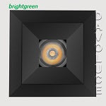 New D900 Cube 13.3W Dimmable LED Downlight from Brightgreen D900-CB-3K-55-B-3.0