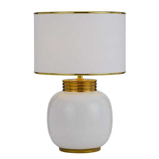 DAVILA TABLE LAMP WHITE