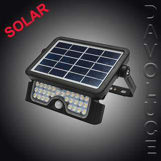 Mercator MXS4405 DEFENDER LED Solar Flood Light with Sensor | Davoluce Lighting