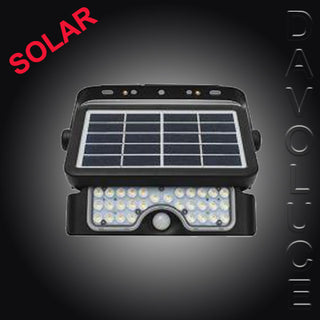 Mercator MXS4405 DEFENDER LED Solar Flood Light with Sensor | Davoluce Lighting