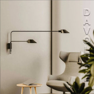 Lightco ARO.A1170/2 Duo Wall Light by Aromas Del Campo, Wall lights for hotels, bedrooms. dual adjustable wall light. Davoluce