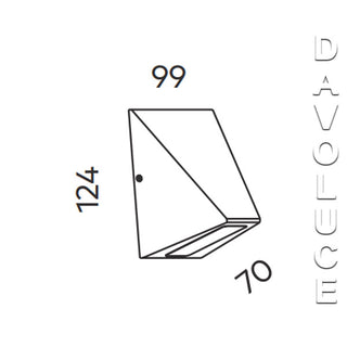 Unios EDGE 10W LED Exterior Wall Light, modern exterior wall lights Australia, outdoor wall lights Melbourne, outdoor lighting Perth, IP65 external lights Sydney. Australia wide delivery from Davoluce Lighting