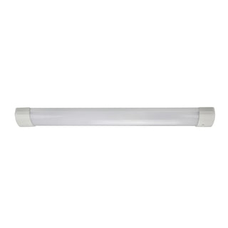 TELBIX EDGE LED Batten 20W - 3CCT. Slimline diffused LED battens for offices, Black LED battens for garages, Black low profile 60cm LED battens for kitchens. Modern LED batten lights for homes available from Davoluce Lighting