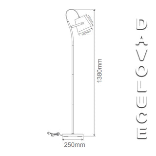 Domus Lighting Elsa Floor Lamp 22533 | Davoluce Lighting