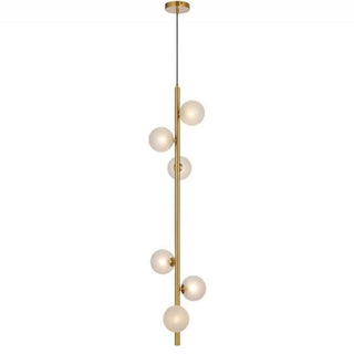 Telbix ELSON 6 LIGHT PENDANT ANTIQUE GOLD - Pendant lights Australia, pendant lights Melbourne, Bedside pendant lights, Staircase Pendant Lights. Modern Pendants for dining tables in Melbourne. Pendant Lights for Every Setting. 