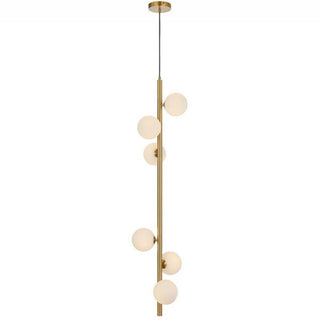 Telbix ELSON 6 LIGHT PENDANT ANTIQUE GOLD - Pendant lights Australia, pendant lights Melbourne, Bedside pendant lights, Staircase Pendant Lights. Modern Pendants for dining tables in Melbourne. Pendant Lights for Every Setting. 