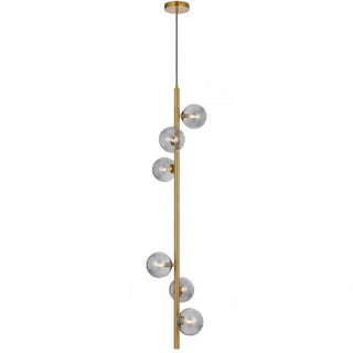 Telbix ELSON 6 LIGHT PENDANT ANTIQUE GOLD - Pendant lights Australia, pendant lights Melbourne, Bedside pendant lights, Staircase Pendant Lights. Modern Pendants for dining tables in Melbourne. Pendant Lights for Every Setting. 