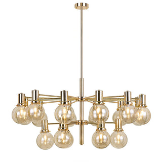 Escoda 18 Light Chandelier Gold - $1395.00 - Davoluce Lighting