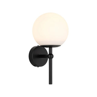 ETERNA WB1-BKOP - Telbix Eterna 1Light Wall Lamp. Black with Opal Matt Glasses from $69.00. We have the best selection of modern wall lights for any room of the house. Wall lights for bathrooms, Wall lights for bedrooms, wall lights for hallways