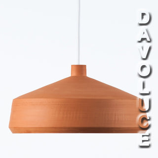 Flame Spanish handmade pendant lights, clay pendant lights By Pott from Davoluce Lighting. Terracotta pendant lights on display at Davoluce Lighting Showroom in Melbourne. Designed and made in Spain by Miguel Ángel García Belmonte.