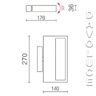 Gentech G8140-WH-CCT 34W CCT Switchable Wall Up-light | Shop Australia's largest selection of led wall up-lights. LED wall lights interior, Modern interior wall lights Australia. | Davoluce Lighting