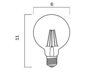 LED Filament Bulb, A60 bulb vs E27, Led filament globe, e27 a60 price Led filament globe, e27 a60 replacement, E27 Globe