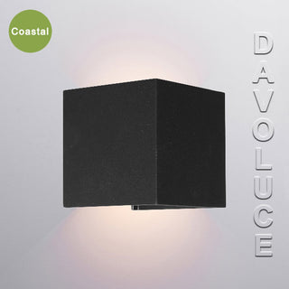 Cougar Lighting Glenelg Black Square Up & Down Wall Light. We have the best prices for the entire Cougar Lighting range. Best prices for your project. Davoluce Lighting has many Up & down external wall lights, LED square outdoor wall lights