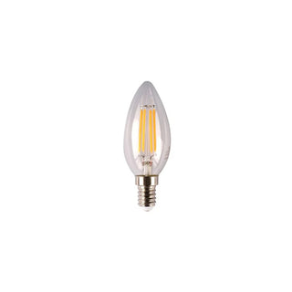 4w Clear LED Dimmable Candle E14 Base, SES Base LED candle globes. LED globes for chandeliers. Cheapest prices for LED globes in Australia. Davoluce Lighting