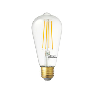 8W Clear Pilot LED Globe – Dimmable (E27)