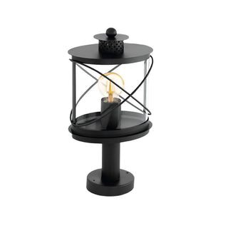 Eglo 94864 Hilburn Exterior Bollard - 12v or 240v. Traditional outdoor bollard lights, 12v LED exterior post lights. LED Bollard lights Sydney, Brisbane, Gold Coast. Davoluce Lighting