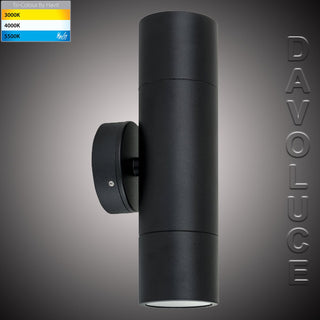 Havit hv1027, up/down walllights, Aluminium poly powder coated black exterior lights,Davoluce