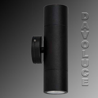 Havit hv1027, up/down walllights, Aluminium poly powder coated black exterior lights,Davoluce