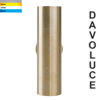 Havit HV1055T - Tivah Solid Brass TRI Colour Up & Down Wall Pillar Lights from Davoluce