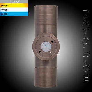 Havit | HV1095 Tivah Up & Down Wall Pillar Lights 2x10W GU10. We have huge range of stainless steel wall lights for outside Up and down solid copper wall lights, Outdoor Lights Melbourne, exterior light fixtures Sydney, Brisbane, Adelaide, Gold Coast