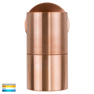 HV1115T Solid Copper Single TRI Colour Fixed LED Wall Light