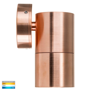 HV1115T Solid Copper Single TRI Colour Fixed LED Wall Light