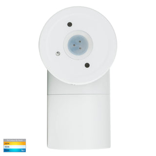 HV1137T White Single TRI Colour Fixed LED Wall Light